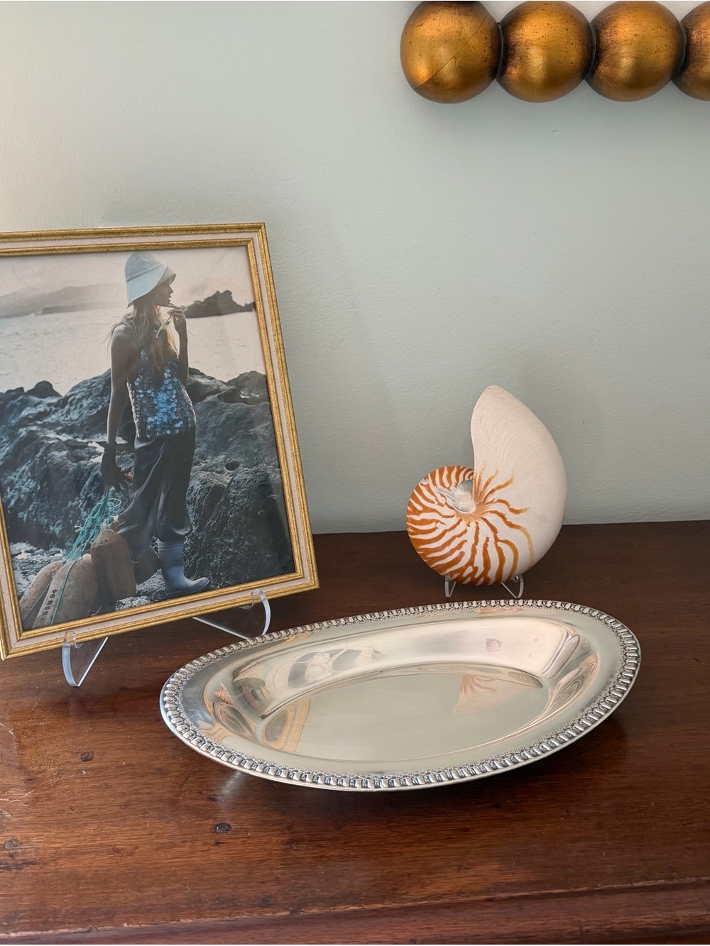 Vintage Wilcox Silverplate Oval Serving Bowl / Platter